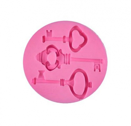 Modelare, turnare - Matrita modelaj din silicon- chei-7cm