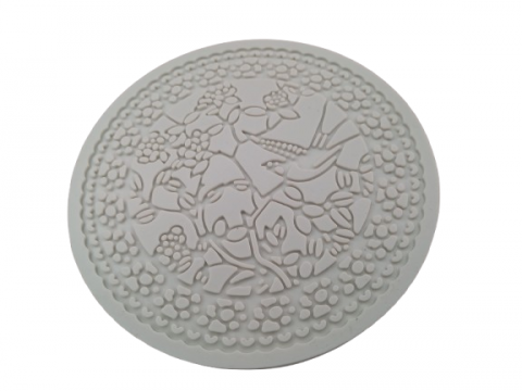 Modelare, turnare - Matrita modelaj din silicon - Doily bird- M90242