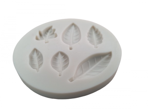 Modelare, turnare - Matrita modelaj din silicon- frunze