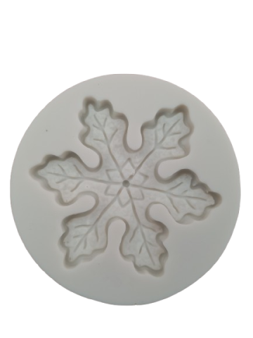 Matrita modelaj din silicon- fulg de nea 6 cm [1]