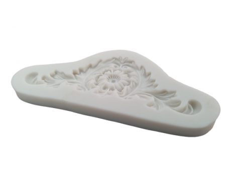 Modelare, turnare - Matrita modelaj din silicon- ornament colt