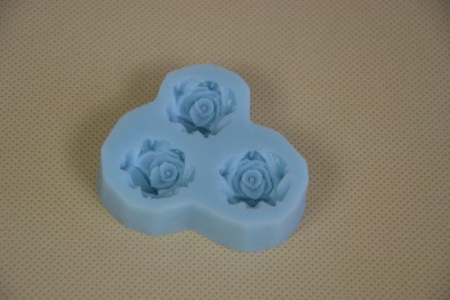 Modelare, turnare - Matrita modelaj din silicon- trandafiri 2-2,5 cm
