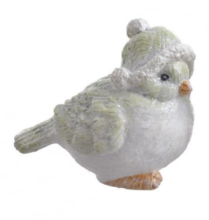 Craciun - Pasare cu caciula, 6 cm