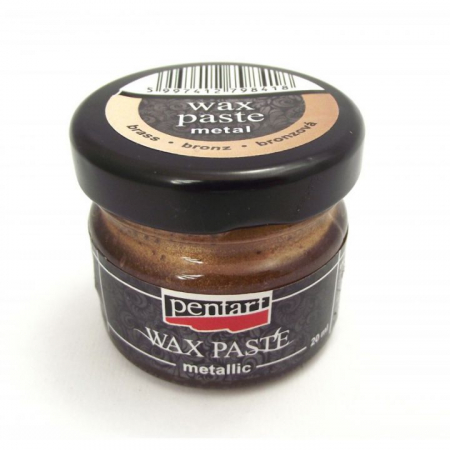 Pasta ceara - Pasta ceara metalizata 20 ml- bronz