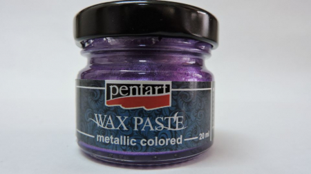 Pasta ceara - Pasta ceara metalizata 20 ml- mov