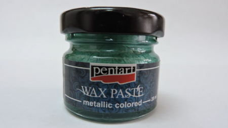 Pasta ceara - Pasta ceara metalizata 20 ml- turcoaz