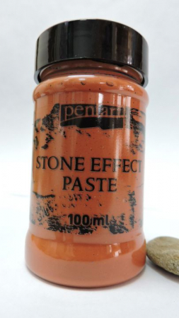3D - Pasta cu efect de piatra- terracota- 100 ml