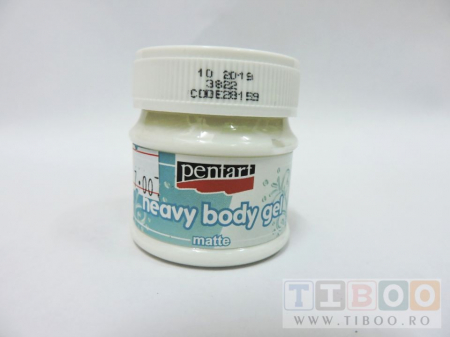 3D - Pasta gel densa- Heavy Body gel-mat
