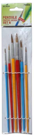 Accesorii pictat - Pensule 6/set