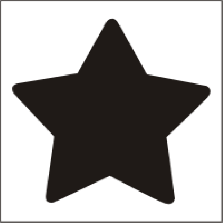Perforatoare - Perforator cu model 1.6 cm- stea
