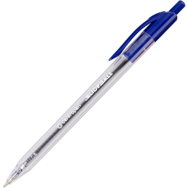 Pixuri simple - Pix plastic Centropen Slideball 2225 - corp transparent