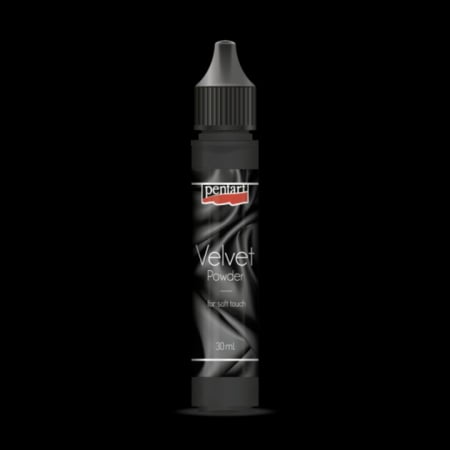 Pudra cu efect de catifea - Pudra cu efect de catifea- 30 ml- negru