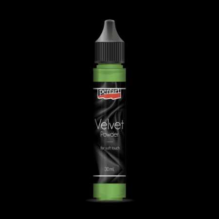 Pudra cu efect de catifea - Pudra cu efect de catifea- 30 ml- verde