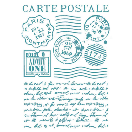 Sabloane - Sablon Post Card- 21 x 29.7 cm