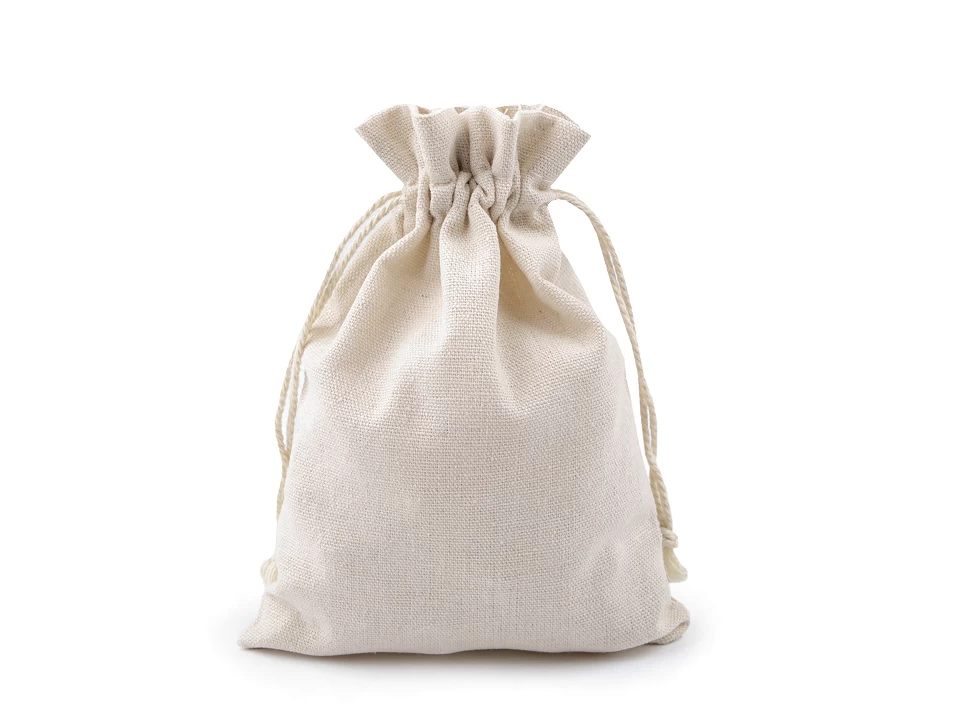 Sacose - Saculet din panza de in 13 x 18 cm-