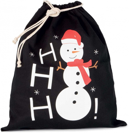 Accesorii - Saculet pentru cadouri 45 x 38 cm din bumbac - KI0745bl
