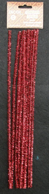 Sarma plusata - Sarma plusata metalizata 6mm 30cm 10/set