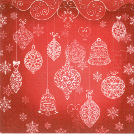 Servetele - Servetel decorativ ornamente 30x30