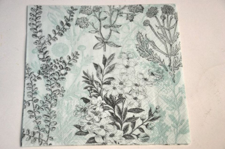 Servetele - Servetel decorativ 33x33 cm - herbal