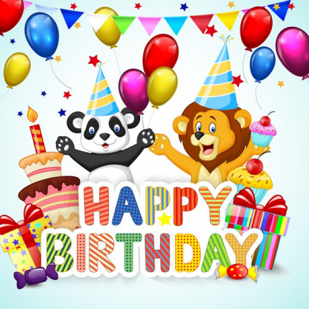 Servetele - Servetele 33x33 3str - BIRTHDAY ANIMALE