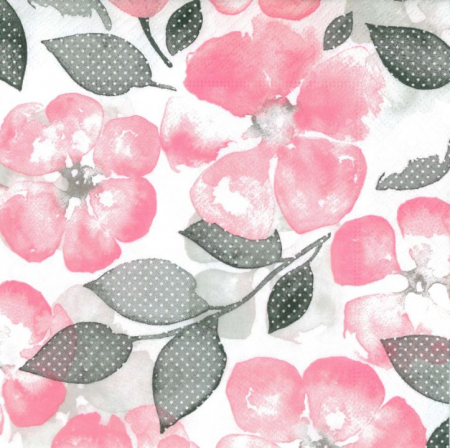 Servetele - Servetele decorative flori- buline-33 x 33 cm