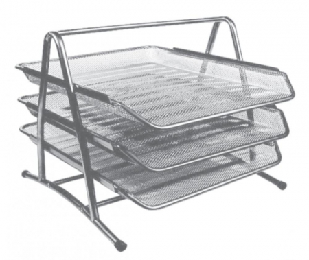 Organizare - Set 3 tavite metalice