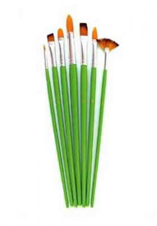 Accesorii pictat - Set 7 pensule cu varfuri diferite