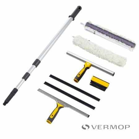 Spalare geamuri - Set TopLock curatat geam, 35cm