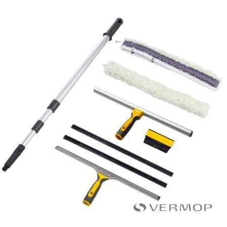 Spalare geamuri - Set TopLock curatat geam, 45cm