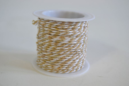 Benzi decorative - Snur 1mm din bumbac 10m /rola