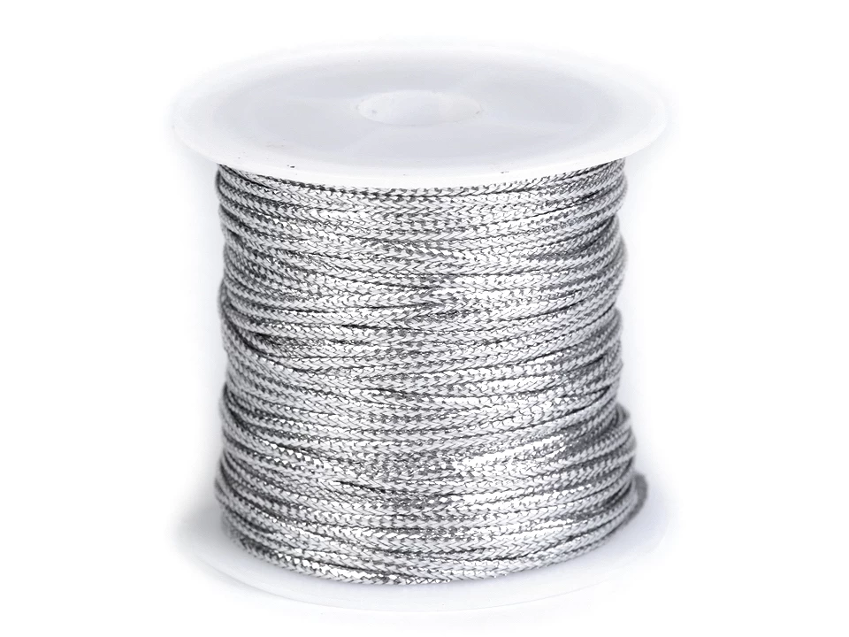 Snur plat lurex, gol in interior, Ø1.1 mm, 30m [1]
