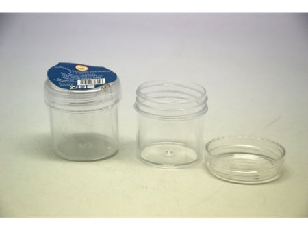 HOBBY: Articole baza - Sticluta din plastic -4 x 4.2 cm