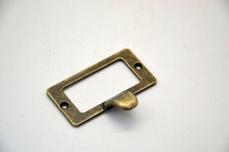 HOBBY: Unelte & Accesorii - Suport metalic pentru etichete cu maner 3 x 8.5 cm
