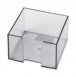 Suport pt. cub hartie 9x9 plastic transparent [0]