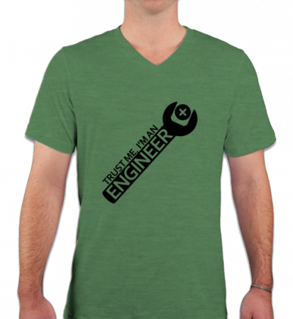 Cadouri, Obiecte personalizate - Tricou V MEN - Engeneer 1