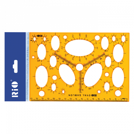 Lineare, Compasuri - Sablon 17cm Ovale 809
