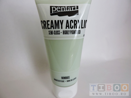 Cremoase - Vopsea acrilica cremoasa 60 ml- nimbus