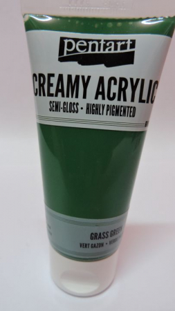 Vopsea acrilica cremoasa 60 ml- verde iarba [0]