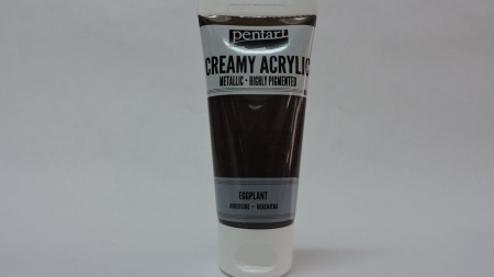 HOBBY: Vopsele Lacuri Solutii - Vopsea acrilica metalizata, cremoasa 60 ml-vinetiu