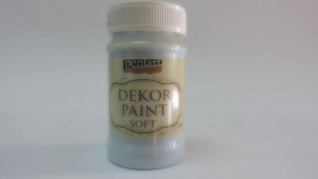Decorative - Vopsea decorativa Soft 100 ml- albastru gheata