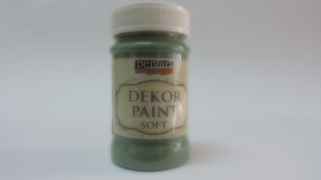 Decorative - Vopsea decorativa Soft 100 ml-verde kaki