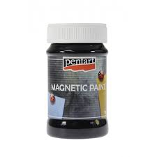 Tabla si magnetice - Vopsea magnetica 100 ml- negru
