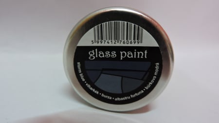 Vopsea pentru sticla,30ml -albastru furtuna [1]