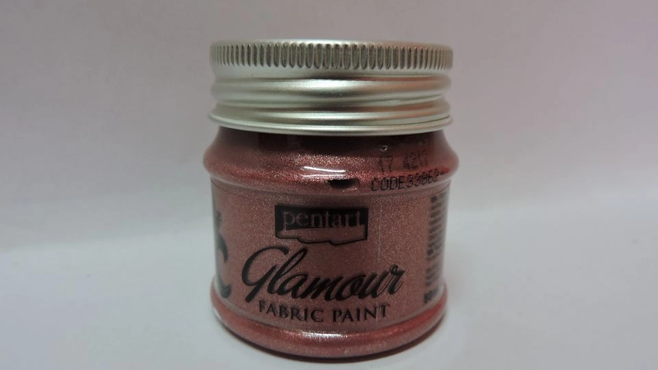 HOBBY: Vopsele Lacuri Solutii - Vopsea pentru textile Glamour 50ml