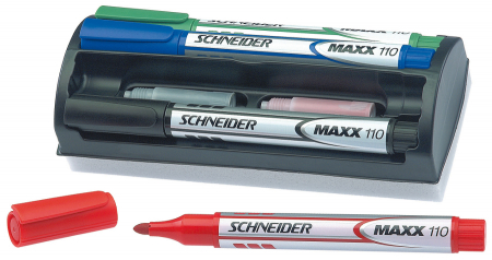 Whiteboard-kit Schneider Maxx board marker [0]