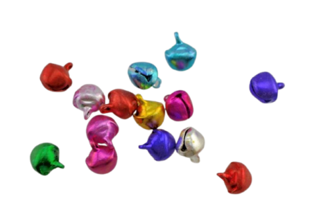 HOBBY: Sezoniere - Zurgalai colorati 8mm, cu finisaj mat, 20buc/set