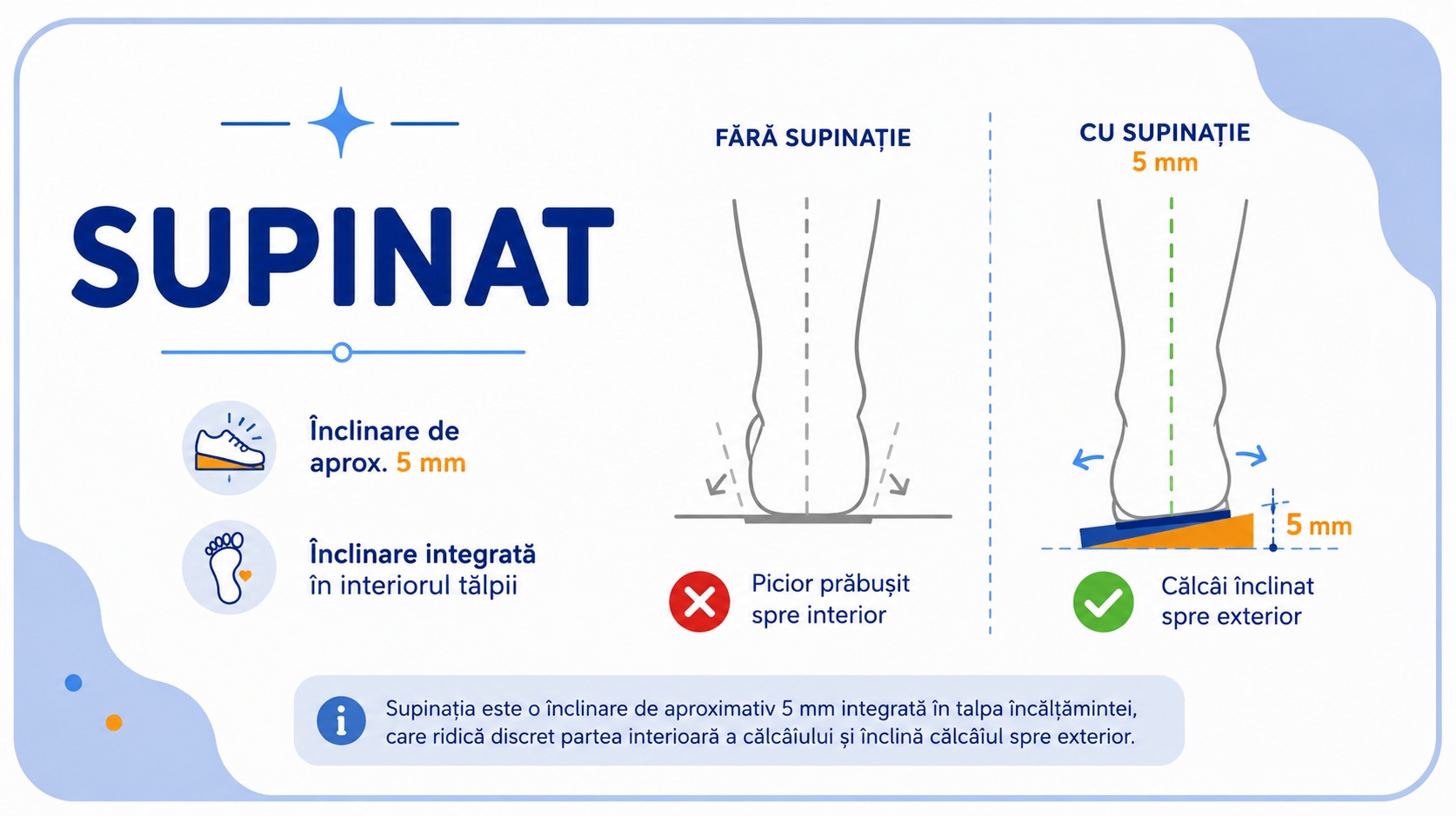 Ce este incaltamintea supinata