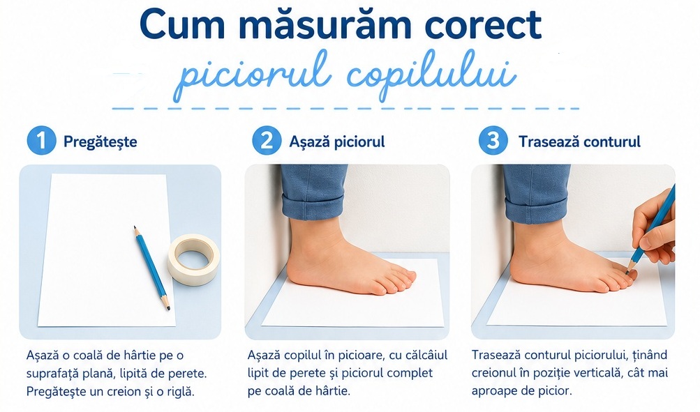 cum masuram corect piciorul