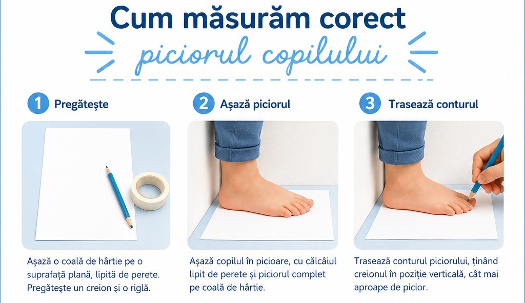 cum masuram corect piciorul