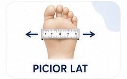 Încălțăminte pentru picior lat